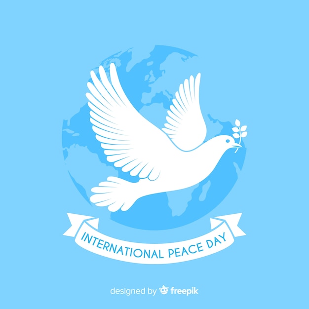 Vector peace day background