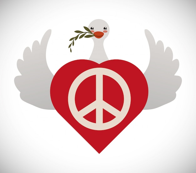 Vector peace design