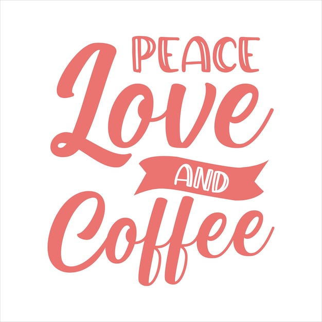 Pace amore e caffè lettere positive