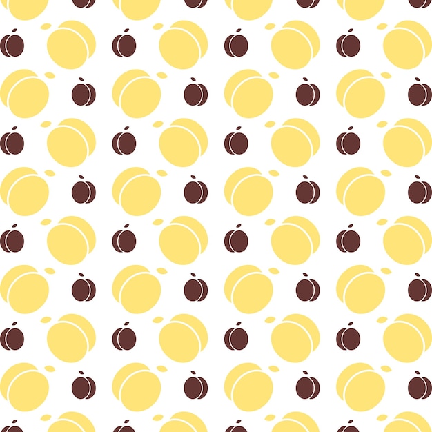 Peach charming trendy colored repeating pattern vector illustration cool design