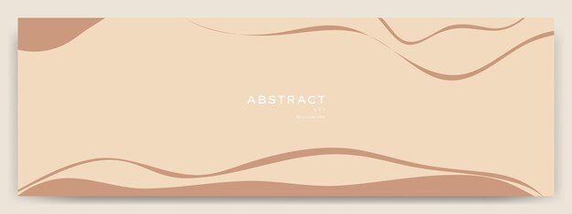 Vector a peach colored background with a white text that says abstract.