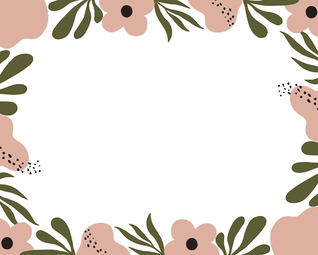 peach flat flower shape background