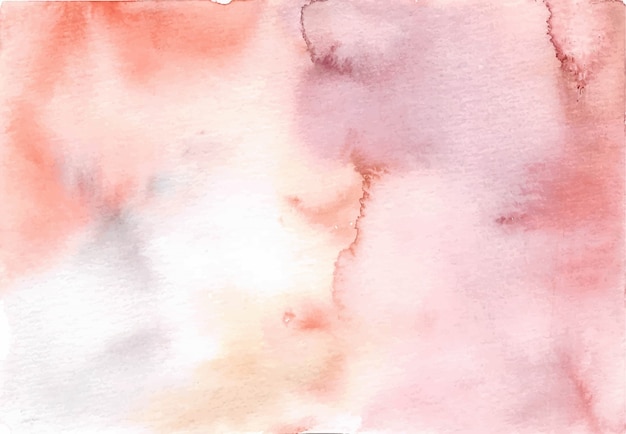 Peach watercolor texture watercolor background