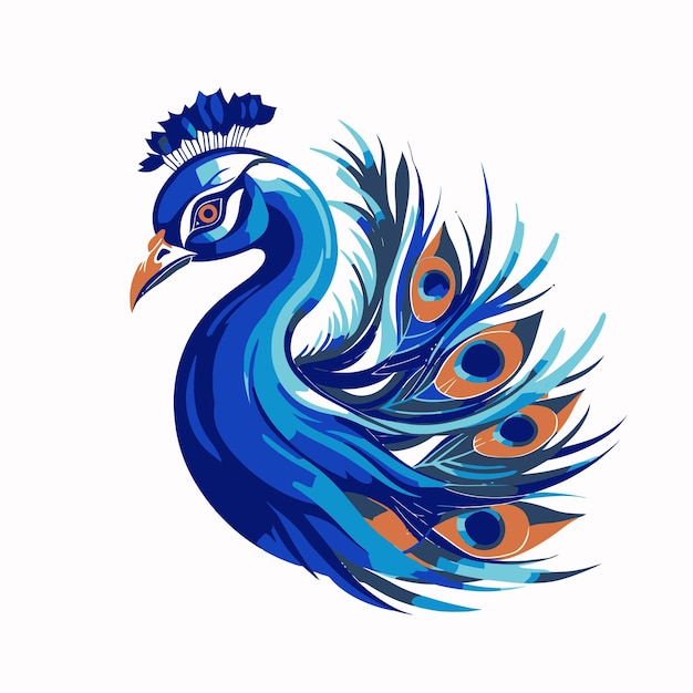 Peacock mascot