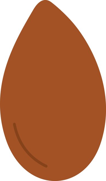 Vector peanut noot icon