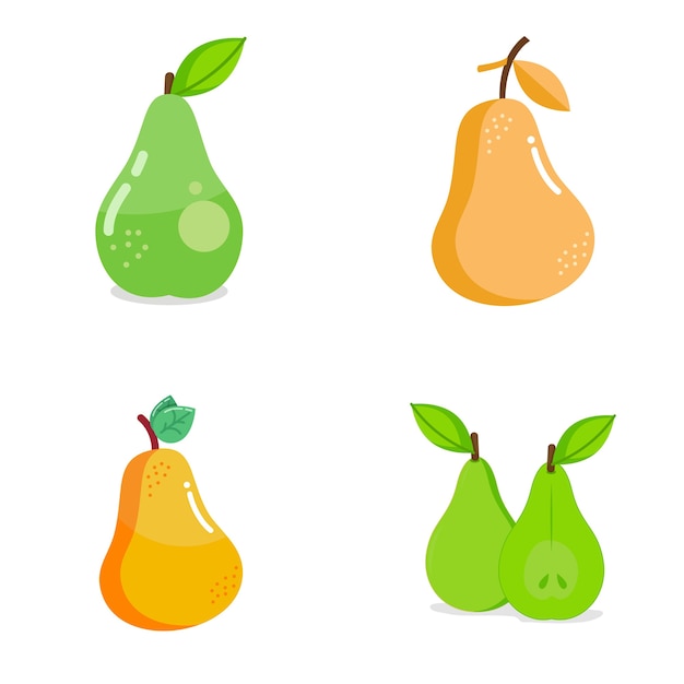 pear fruit logo