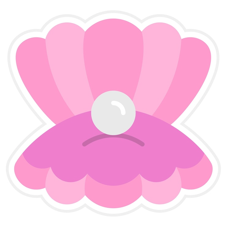 Vector pearl icon