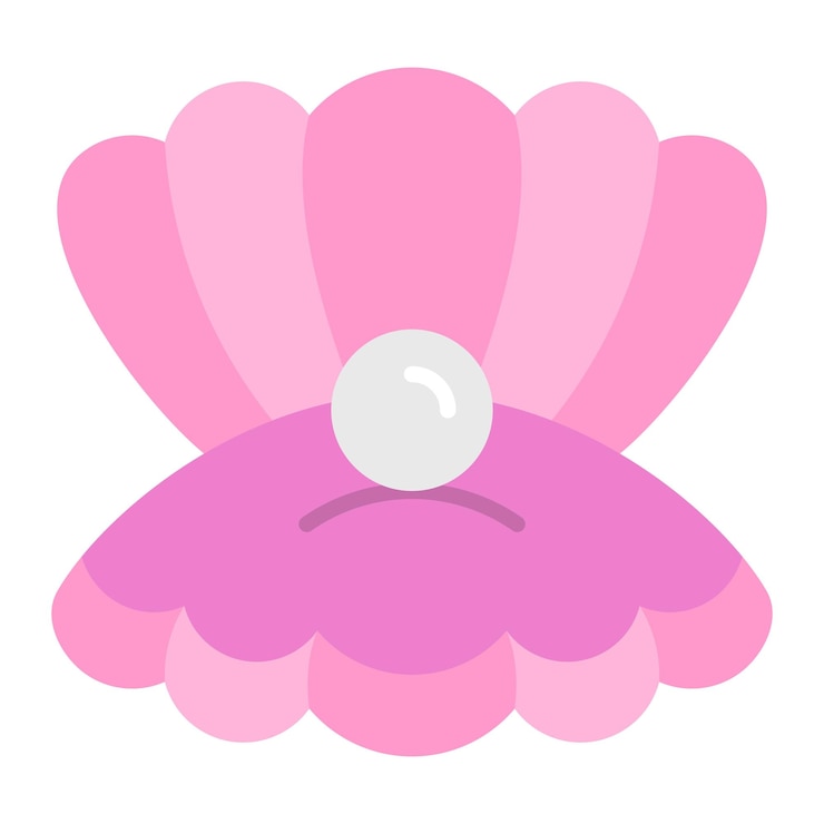 Vector pearl icon