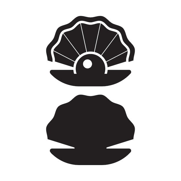 Pearl Oyster Outline Icon