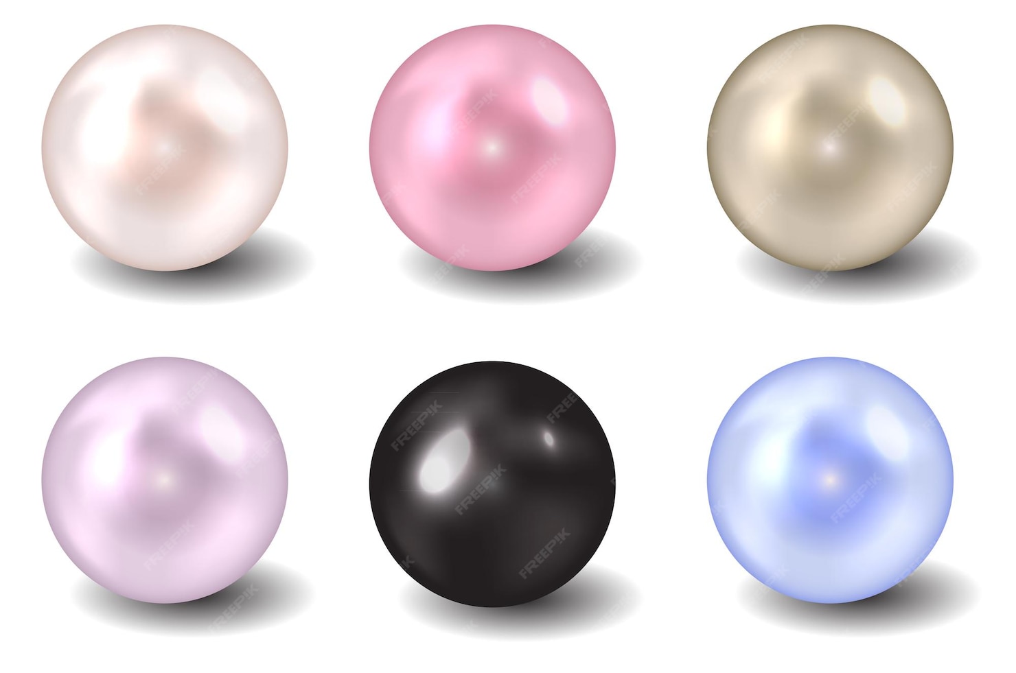 Premium Vector | Pearl vector illustration