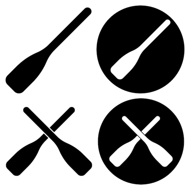 peddel pictogram vector sjabloon illustratie logo ontwerp