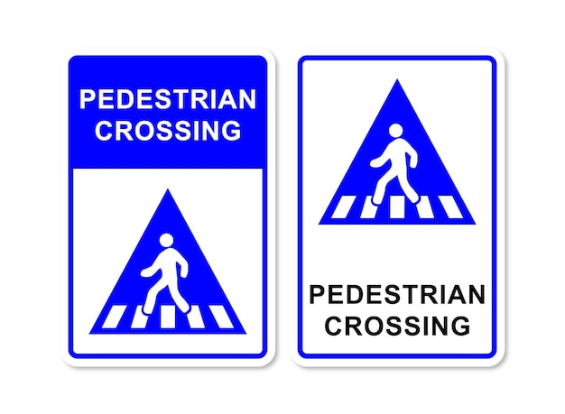 Pedestrian Crossing Sign