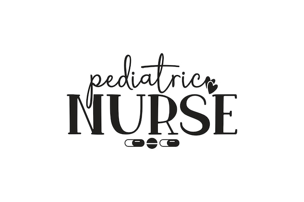 Pediatric Nurse SVG