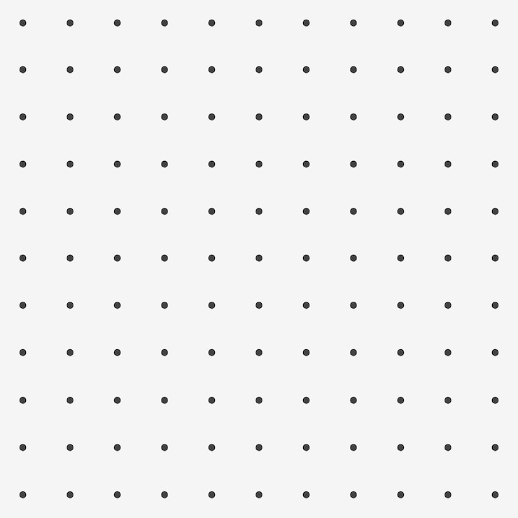 Vector peg board perforated texture background material with round holes pattern board vector illustration