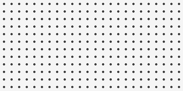 Peg board perforated texture background material with round holes seamless pattern board vector