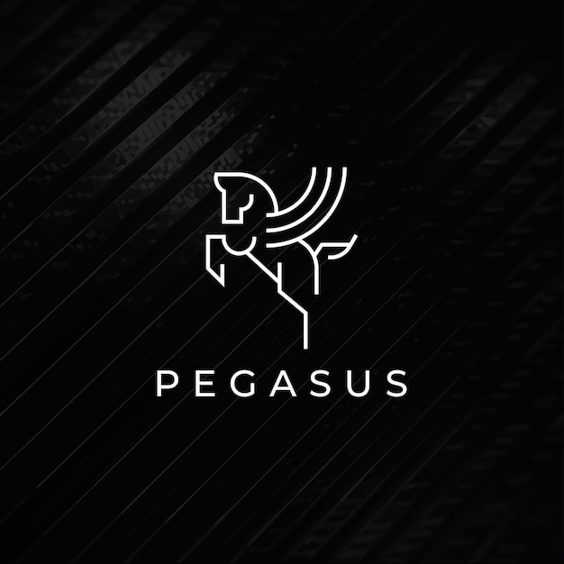 Vector pegasus logo