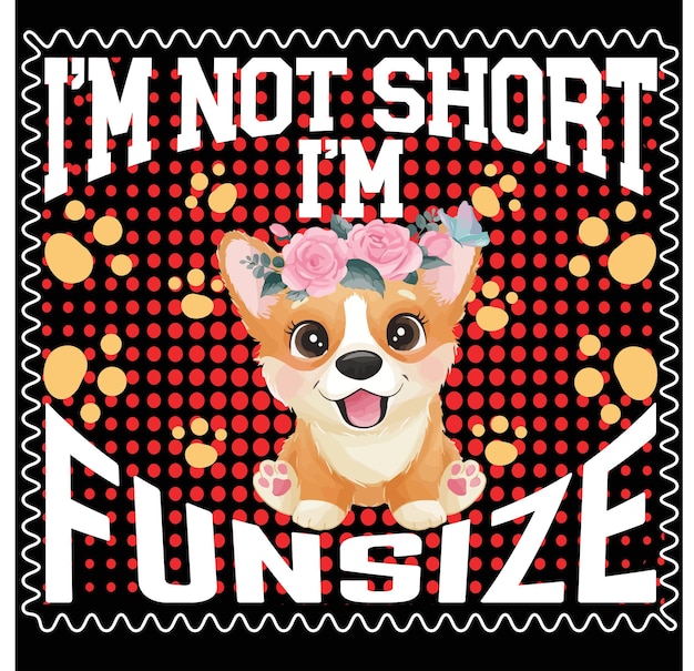Пемброк вельш корги силуэт винтажный и ретро уникальный дизайн футболки с векторной графикой для собаки