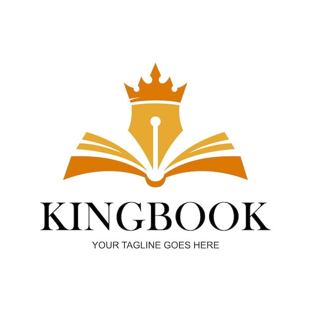 Pen book education logo