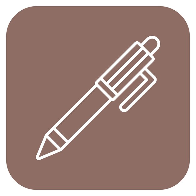 Pen icon vector image Can be used for Office