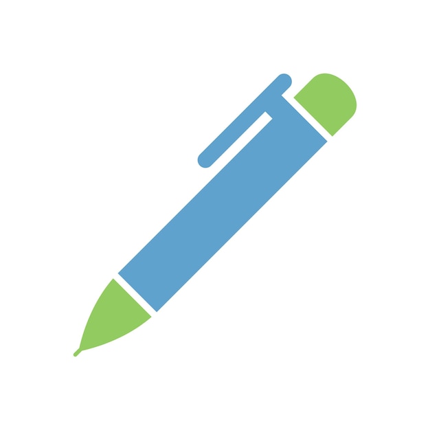 Pen Icon Vector Template illustration design