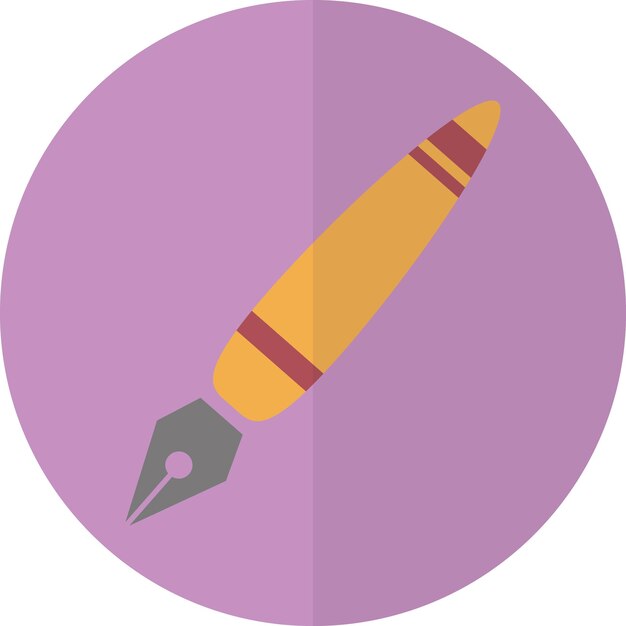 Vector pen icon vector