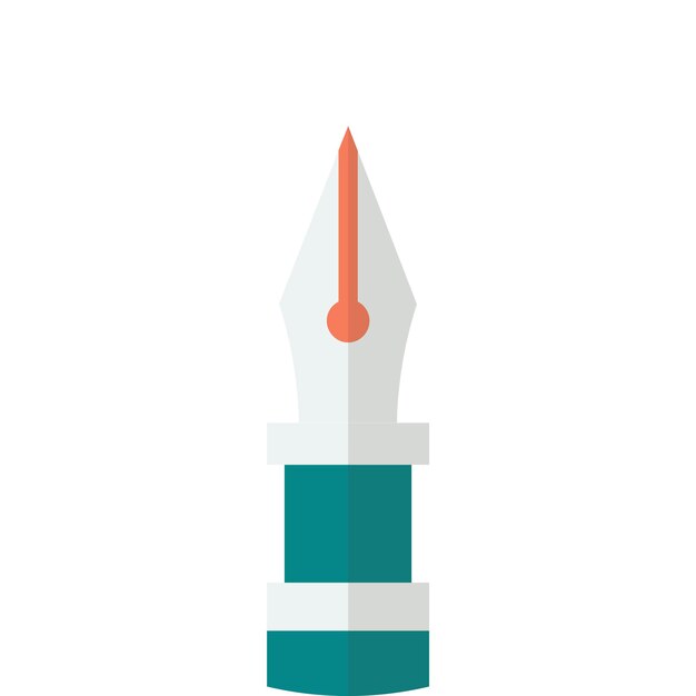 Vector pen illustration in minimal style