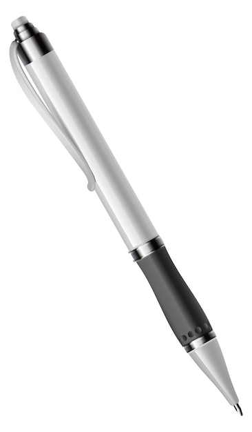 pen realistic mockup office ballpoint writing tool