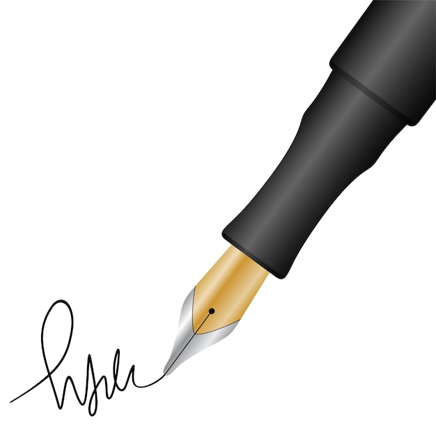 Pen and signature