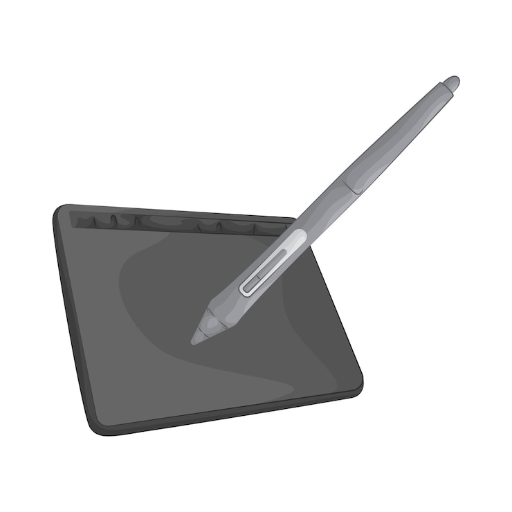 Vector pen tablet