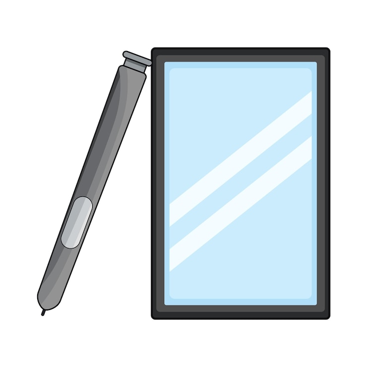 Vector pen tablet