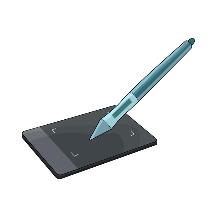 Vector pen tablet