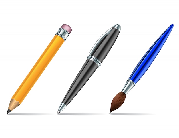 Pen tools isolated illustration