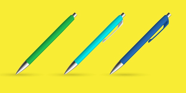 Pen vector mockup