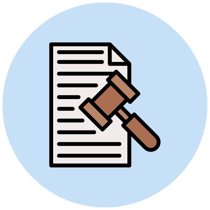 Vector penalty icon vector image can be used for compliance and regulation