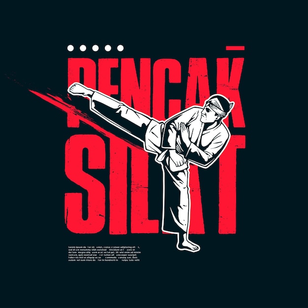 pencak silat-kunstwerk