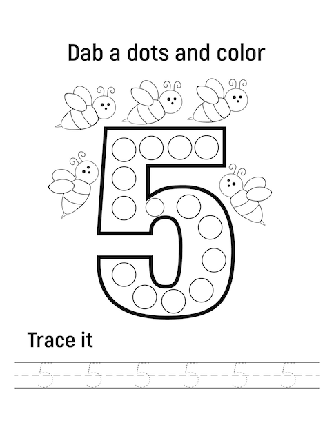 Pencil Control and Tracing KDP Book a Perfect worksheet to learning and trace letters,