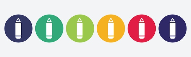 Pencil icon for apps and websites