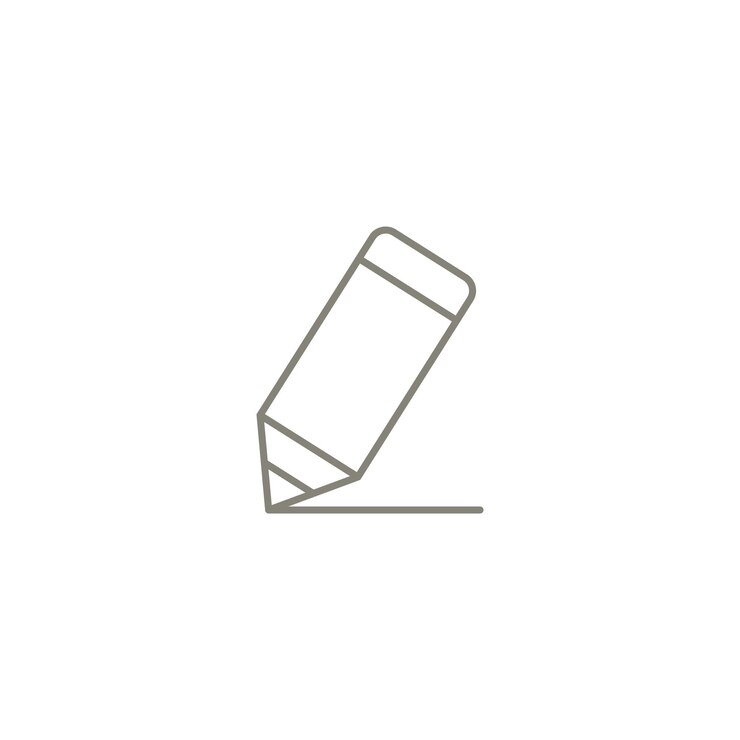Pencil icon vector design templates on white background