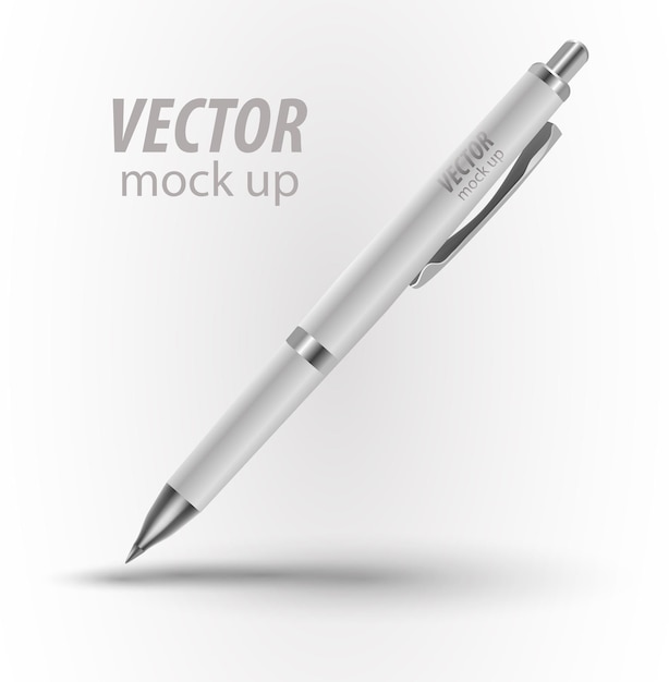 Vector pencil of  identity and branding stationery templates