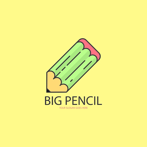 鉛筆のロゴ
