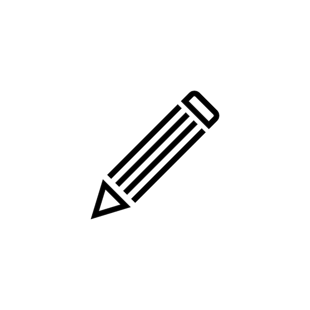 pencil vector icon