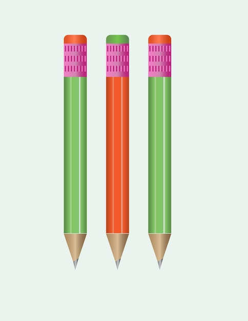 Pencil vector