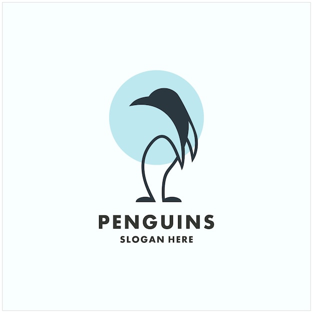 Penguin logo design