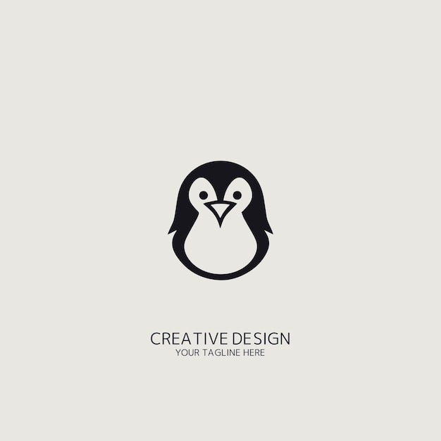 Penguin logo vector