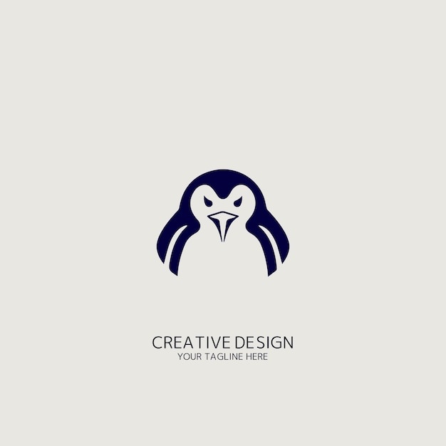 penguin logo vector