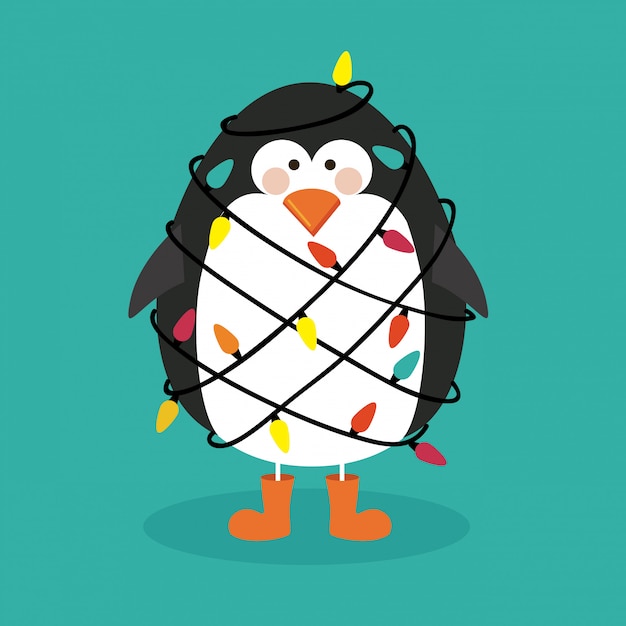 Vector penguin ontwerp