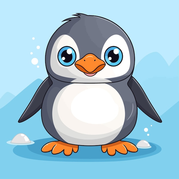 Penguin vector cute