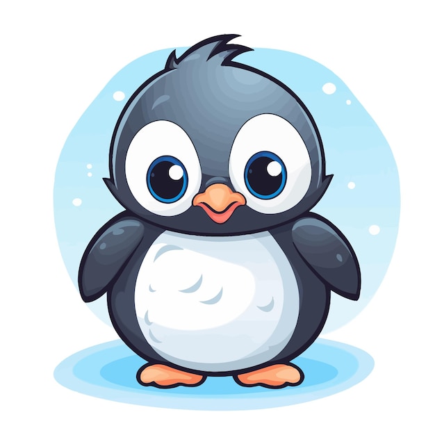 Penguin vector cute