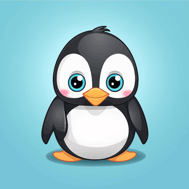 Penguin vector cute