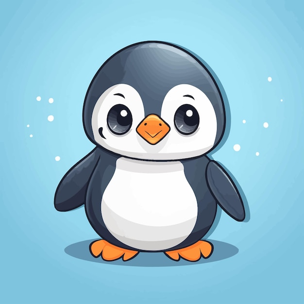 Penguin vector cute